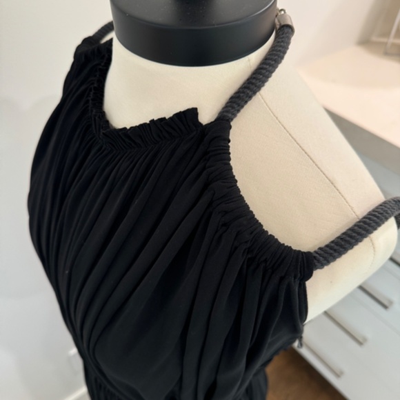 Lanvin Été 2012 Dramatic Black Maxi Dress - Size 6 - Picture 4 of 11